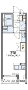 レオネクストメリッサ【106号室】の間取り