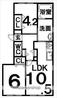 ELBO(エルボ)【1階】の間取り