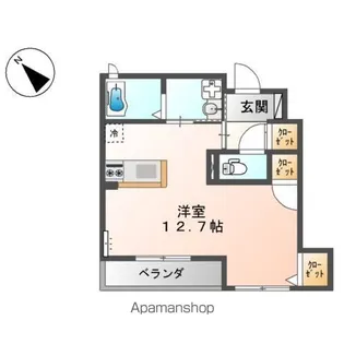 プレイス【1階】の間取り
