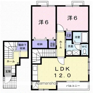 コンブリオ【2階】の間取り