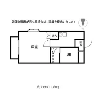 シティハイツシャレー【203号室】の間取り