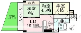 CALM HOME【402号室】の間取り