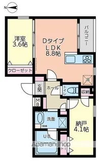 アストランセ【301号室】の間取り