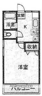 シティハイムハイグリーン【2階】の間取り