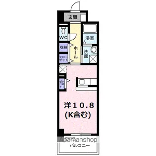 ヴィアーレ 光南【3階】の間取り