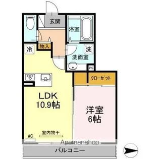 セジュールASAMI【3階】の間取り
