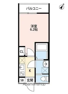 ラブリーレジデンス千葉西(ラブリーレジデンスチバニシ)【3階】の間取り