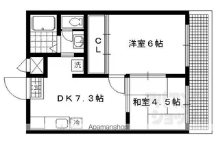 高野ロイヤルハイツ【310号室】の間取り