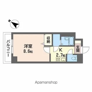 グランコート【2階】の間取り