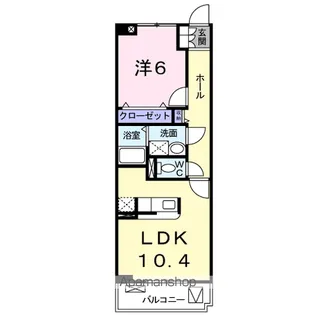 岐阜県岐阜市柳津町丸野5丁目【マンション】の間取り