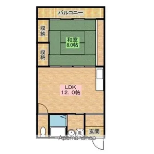 小林コーポ【3階】の間取り