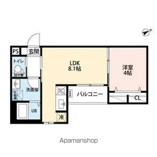 robot home 高畑【1階】の間取り