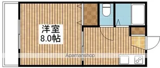 プレジール上所【103号室】の間取り