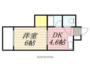 エルポルテ博多【7階】の間取り