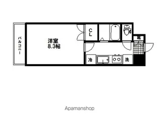 コンアモールⅠ【3階】の間取り