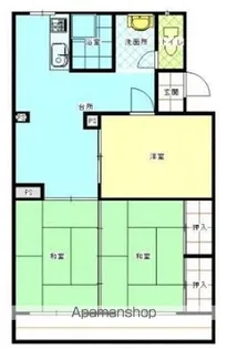 あいらんどあおき【2階】の間取り