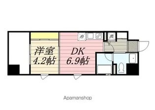 ルネッサンス21久留米六ツ門【8階】の間取り