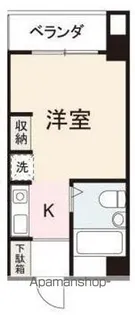 アパルトマン成合【2階】の間取り