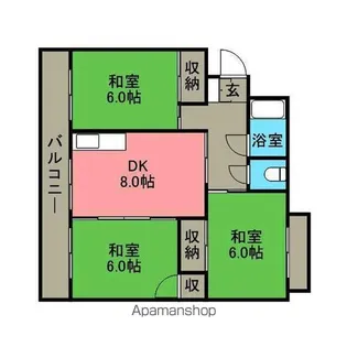 恵ビル【4階】の間取り