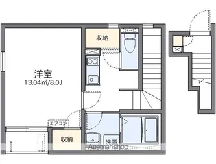 レオネクストアコラート【201号室】の間取り