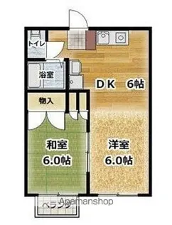 フレックス・フォーレスト【1階】の間取り