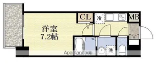 オーキッドレジデンス新大阪【10階】の間取り