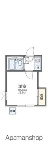 レオパレス新高円寺【1階】の間取り