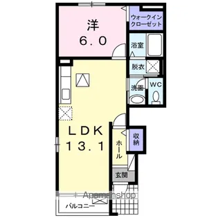 秋桜neo A【1階】の間取り