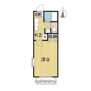 サンガーデン栄【205号室】の間取り