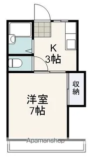 サクシード【105号室】の間取り
