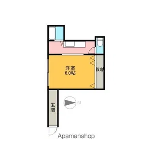 あかつきハイツ【102号室】の間取り
