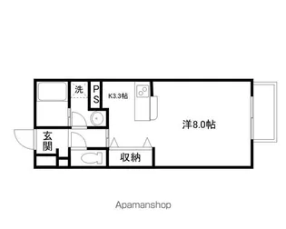 ハイツエイトⅣ【2階】の間取り
