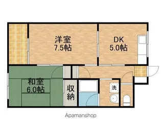 リミエールKⅡ【105号室】の間取り
