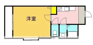 ル・レーヴ薬院【9階】の間取り