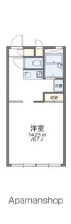 レオパレスリレイション【103号室】の間取り
