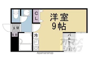 KYOマンション【305号室】の間取り