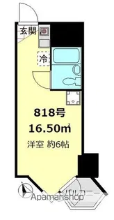 東京ベイビュウ【8階】の間取り