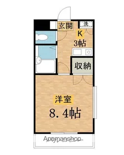 共立リライアンス八王子2【A123号室】の間取り