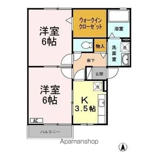 モナリエ N【2階】の間取り