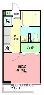 DUALーREST【102号室号室】の間取り