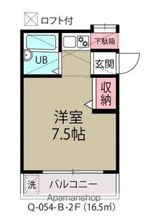 ローズアパート【2階】の間取り