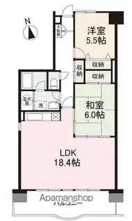 アメニティハイツ14【8階】の間取り