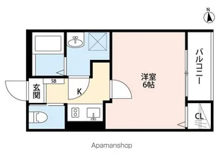 EDEL(エデル)【3階】の間取り