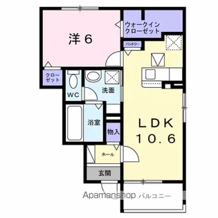 ボンズコート【1階】の間取り