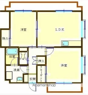 リビエールⅡ【1階】の間取り