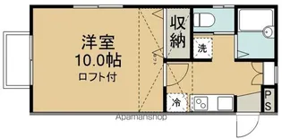 サザンハイツⅢ【107号室】の間取り