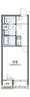 レオネクストアライズ【1階】の間取り