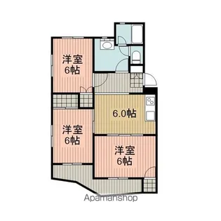 クリスタル12【2階】の間取り
