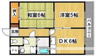 ラフィーネ深井清水【4階】の間取り