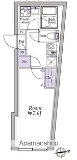 アトリオフラッツ高円寺【3階】の間取り